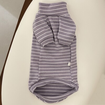 Pamučna majica dugih rukava za mačke u proljeće zima Meka poddlaka za mačke sfinks mačka Topli kombinezon od flisa na pruge za mačiće