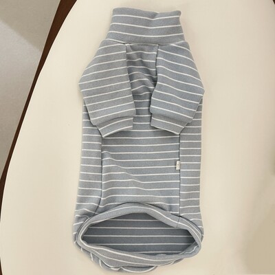 Pamučna majica dugih rukava za mačke u proljeće zima Meka poddlaka za mačke sfinks mačka Topli kombinezon od flisa na pruge za mačiće