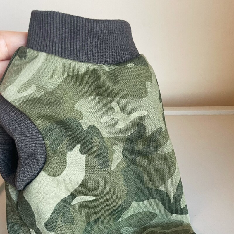 Apģērbs kaķiem Kokvilnas veste Īsas piedurknes priekš Sfinksa T-krekls Devon Rex Zaļš kamuflāžas mētelis kaķēniem vasaras pavasarī