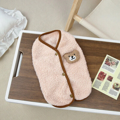 Mīksts, mājīgs kaķu apģērbs kaķēns jaciņš džemperis ziemas silts vilnas veste džemperis maziem suņiem kucēniem jaka mētelis mājdzīvnieku kostīms