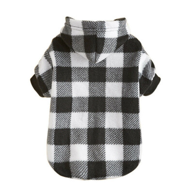 Pleds ziema silts mājdzīvnieku suns kaķu apģērbs kapuces Džemperis apģērbs kucēna mētelis jaka Jauks kucēna apģērbs mājdzīvnieku jaka mētelis