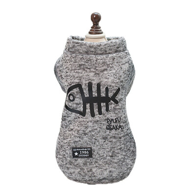 Κλασικό στυλ Ρούχα για γάτες Παλτό Ζεστό Fleece Πουλόβερ κατοικίδιων για γάτες Άνοιξη Φθινοπωρινό gato Ρούχα Μπουφάν γατάκι Στολή για κατοικίδια Προμήθειες