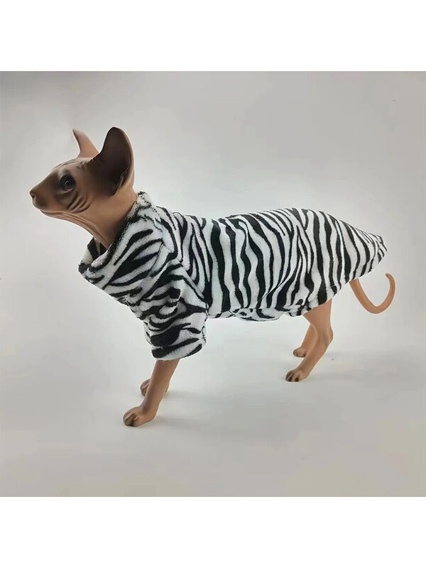 Pulover de pisică pentru iarnă Sphynx Pulover cald de culoare solidă pentru animale de companie pentru pisoi Haine pentru cățeluși din lână moale ținute pentru pisici fără păr