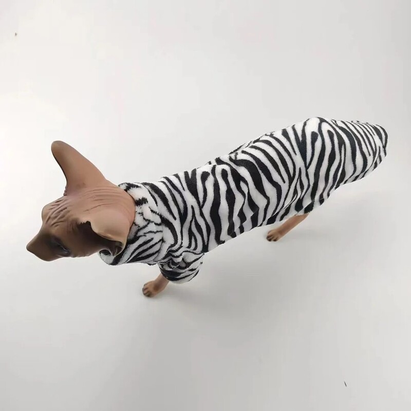 Pulover de pisică pentru iarnă Sphynx Pulover cald de culoare solidă pentru animale de companie pentru pisoi Haine pentru cățeluși din lână moale ținute pentru pisici fără păr