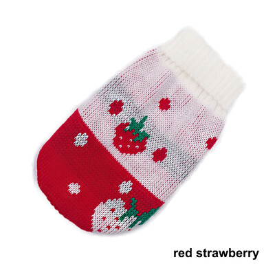 Crăciun pisica câine pulover pulover haine de iarnă pentru câini pentru câini de talie mică chihuahua cățelu vest îmbrăcăminte caldă pentru animale de companie haine tricotate pisici