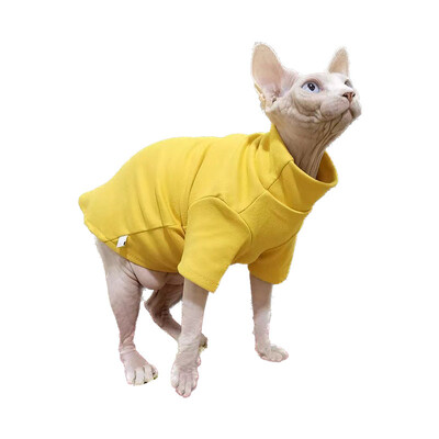 Haine pentru pisici Sphynx Sphynx cu gât țestoasă Jachetă pentru pisoi fără păr Iarnă caldă pisici Pulover Tinute pentru animale de companie Costume chihuahua Salopetă pentru câini