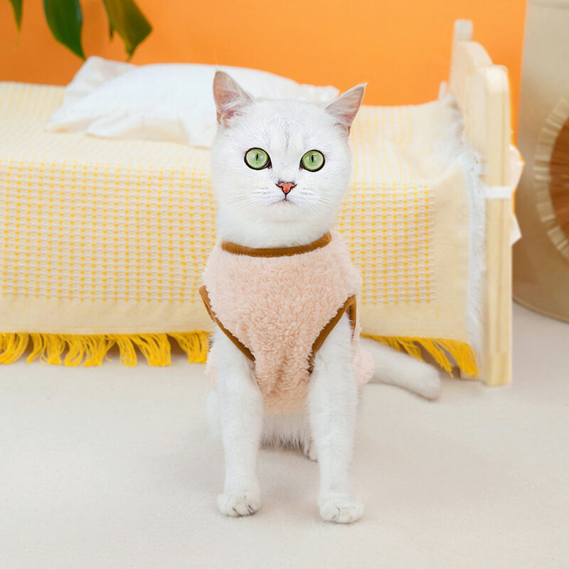 Silti kaķu apģērbi Ziemas mājdzīvnieku apģērbi kaķiem Modes tērpi kucēnu suņu mēteļi mīksts džemperis jaciņš kaķēnam pavasara mājdzīvnieku veste