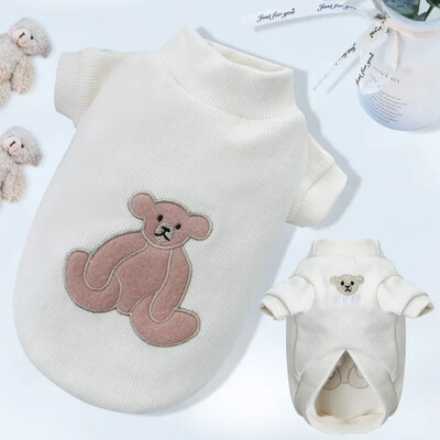 1gab Ziemas mājdzīvnieku suņu apģērbi kaķi suņi, apģērbi suņi, vilnas silts džemperis Mazs, vidējs, liels suņiem jaka apģērbs mājdzīvnieku kostīms