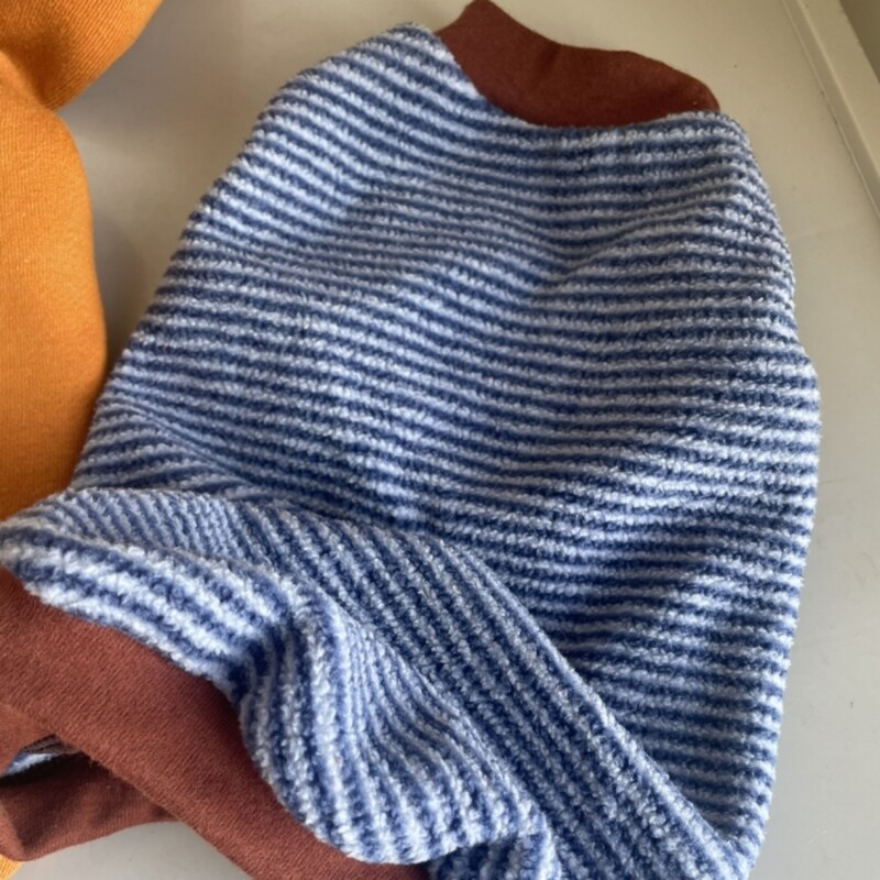 Polár pulóver Sphynx Cat számára Meleg csíkos pulóver cicáknak Férfi Cats rövid ujjú puha kabát Devon Rex téli tavaszra