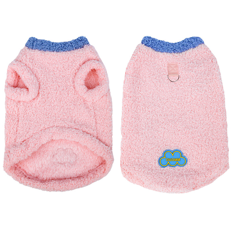 Haina moale pentru pisici, fleece caldă, cățeluș, pisică, pulover, haine, tricou gros, haină de iarnă pentru animale de companie, jachetă chihuahua Yorkshire