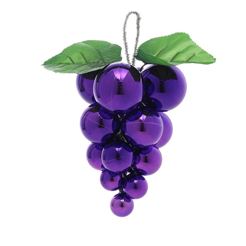 Vīnogu bumbu stīgu rotājumi Atkārtoti lietojami svētku lukturi Plastmasas Ziemassvētku eglīšu bumbu rotājumi Viltus vīnogu dekori atkārtoti lietojama ballīte