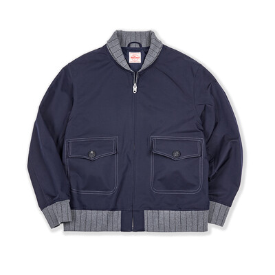 Maden Workwear American Retro A1 pilota jaka Bomber, īsa, kontrastējoša krāsa, savārstījums beisbola jaka vīriešiem rudens