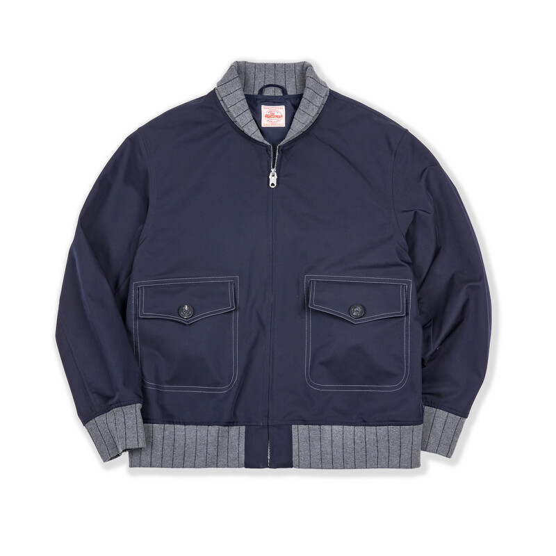 Maden Workwear American Retro A1 pilota jaka Bomber, īsa, kontrastējoša krāsa, savārstījums beisbola jaka vīriešiem rudens