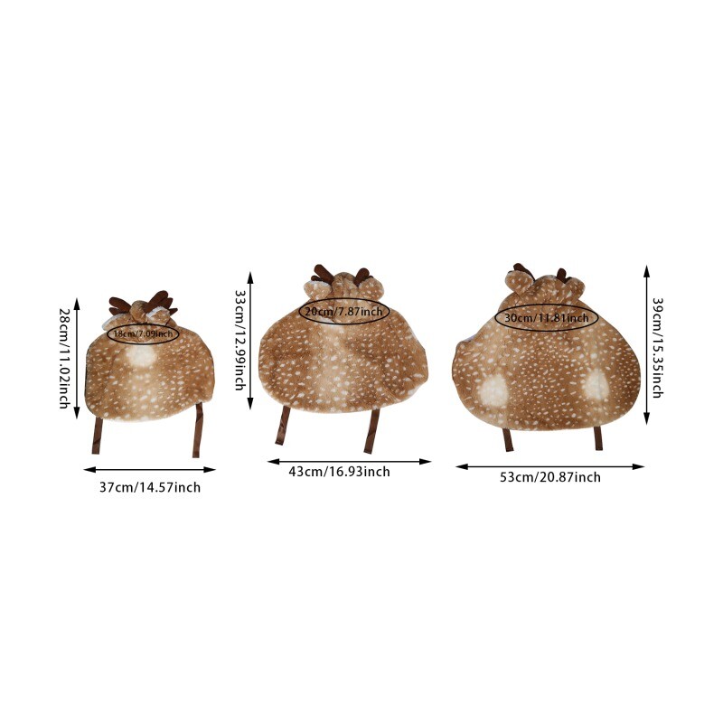 Îmbrăcăminte pentru animale de companie de Crăciun Pelerina de ren Haine caldă pentru câini pentru pisici Ținută de transformare Pălărie Accesorii pentru decorare