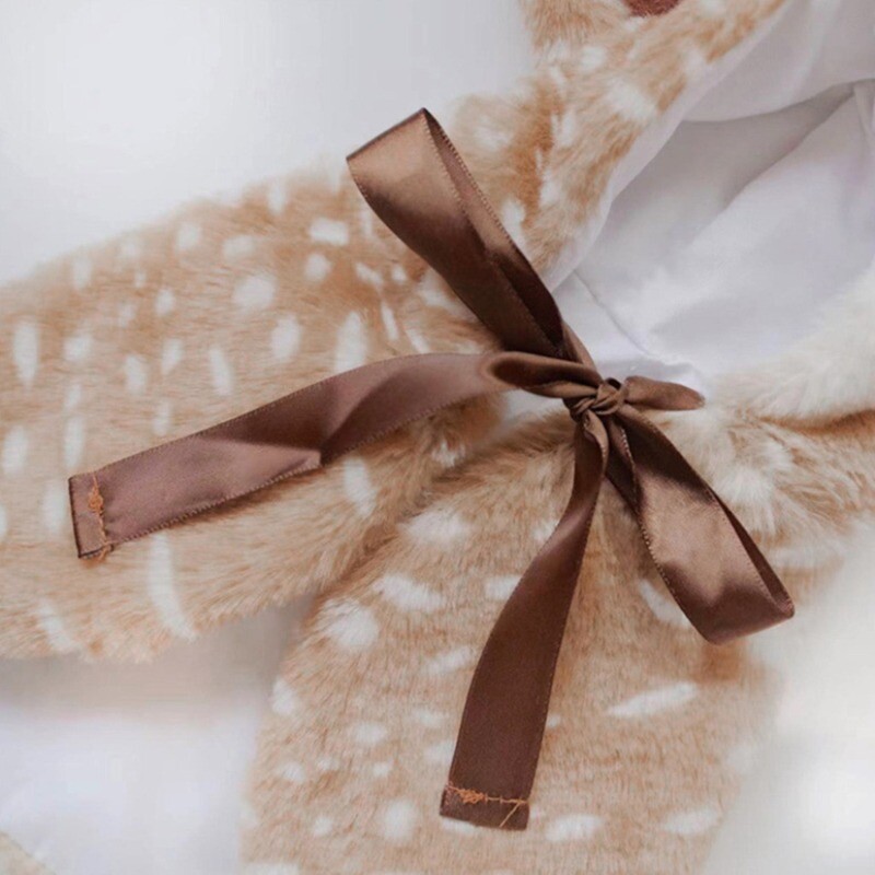 Îmbrăcăminte pentru animale de companie de Crăciun Pelerina de ren Haine caldă pentru câini pentru pisici Ținută de transformare Pălărie Accesorii pentru decorare