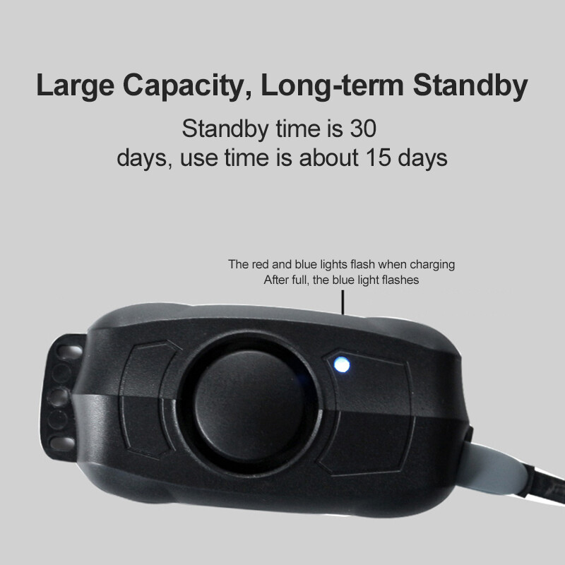 Anchtek USB įkrovimo apsauga nuo vagystės dviračio vibracijos signalizacija belaidžio nuotolinio valdymo pulto apsaugos sistema elektrinio dviračio automobilio motociklo signalizacija