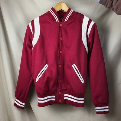 Gmiixder hiphopa vilnas beisbola formas jaka vīriešu sieviešu Preppy High Street Bomber jaka korejiešu ielu apģērbi ar pogas augšējo mēteli