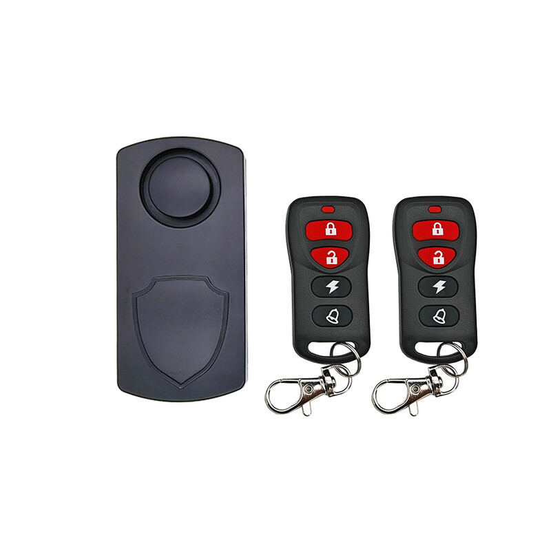 Dviračio signalizacija, belaidis, vandeniui atsparus motociklas, elektrinis dviratis, apsauga nuo pametimo, nuotolinio valdymo pulto apsauga, įsilaužimo vibracijos detektorius