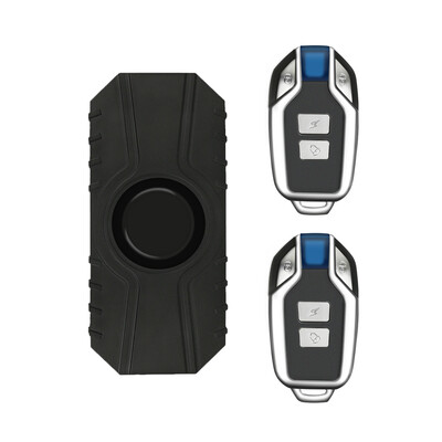 Motociklo dviračio signalizacija 113dB garsios vibracijos jutimo belaidė apsaugos nuo vagystės transporto priemonės apsaugos sistema su nuotolinio valdymo pultu