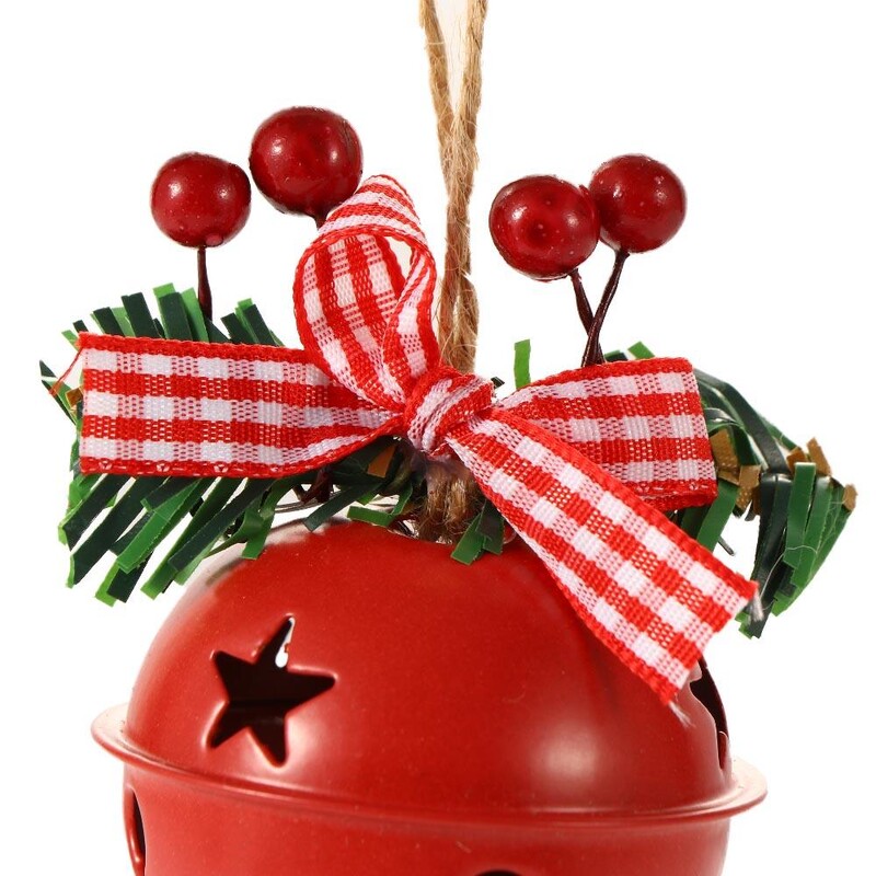 Potrepštine za zabave Star Craft Bells Ukrasi Blagdanska božićna zvona Božićno drvce Dekoracija Zvončići Božićni ukrasi