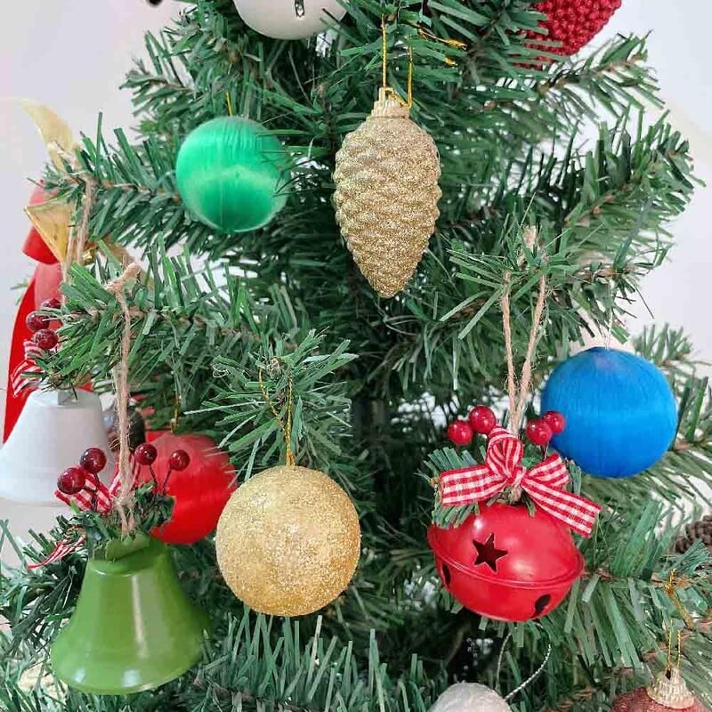 Potrepštine za zabave Star Craft Bells Ukrasi Blagdanska božićna zvona Božićno drvce Dekoracija Zvončići Božićni ukrasi