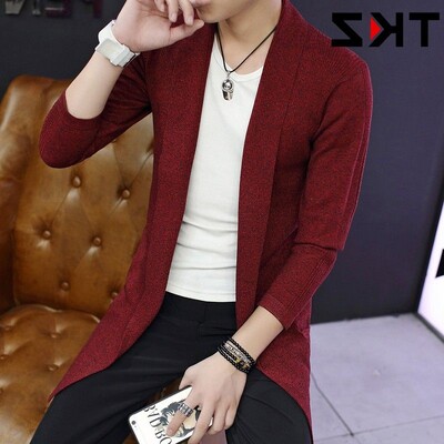 2023, primăvară toamnă, noua culoare solidă, modă, cu decolteu în V, mânecă lungă, tricotat, cardigan, ocazional, largi, de lungime mijlocie, îmbrăcăminte completă