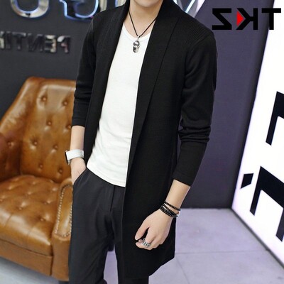 2023, primăvară toamnă, noua culoare solidă, modă, cu decolteu în V, mânecă lungă, tricotat, cardigan, ocazional, largi, de lungime mijlocie, îmbrăcăminte completă