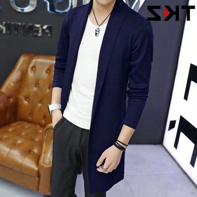 2023, primăvară toamnă, noua culoare solidă, modă, cu decolteu în V, mânecă lungă, tricotat, cardigan, ocazional, largi, de lungime mijlocie, îmbrăcăminte completă