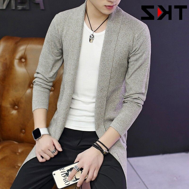 2023, primăvară toamnă, noua culoare solidă, modă, cu decolteu în V, mânecă lungă, tricotat, cardigan, ocazional, largi, de lungime mijlocie, îmbrăcăminte completă