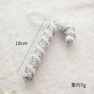 Decoratiunea bradului de Craciun Sampanie Argintiu Sclipici Star Fulg de zapada DIY Craciun Pandantive suspendate Anul Nou Craciun Decoratiuni pentru petreceri