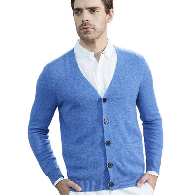 Cardigane LONGMING Pulovere tricotate pentru bărbați Cardigan Paltoane din cașmir 100% Lână Merinos Jachetă tricotată groasă Iarnă Toamnă Îmbrăcăminte pentru bărbați