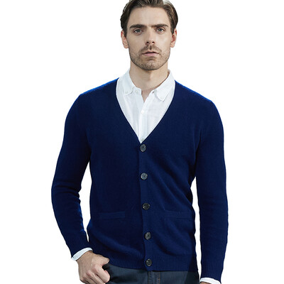 Cardigane LONGMING Pulovere tricotate pentru bărbați Cardigan Paltoane din cașmir 100% Lână Merinos Jachetă tricotată groasă Iarnă Toamnă Îmbrăcăminte pentru bărbați