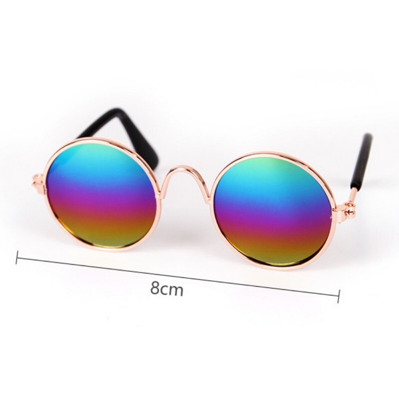 Kaķu saulesbrilles Vasaras āra UV aizsardzība Saulesbrilles Lelles Saulesbrilles Suņu Cosplay Foto Rekvizīti Jauki mājdzīvnieku saulesbrilles
