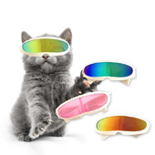 Cool Pet Dog Cat Goggles Sunčane naočale Smiješne slatke mačke Mali psi Sunčane naočale za mače Rekviziti za fotografije Cosplay Kostim