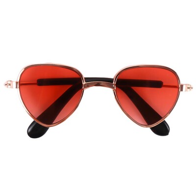 Γυαλιά ηλίου για σκύλους γάτα Προϊόν κατοικίδιων για γάτα Lovely Vintage γυαλιά γυαλιά με στρογγυλή ανάκλαση Γυαλιά μικρού σκύλου για γάτα για κατοικίδια Αξεσουάρ φωτογραφιών