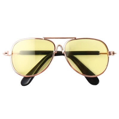 Γυαλιά ηλίου για σκύλους γάτα Προϊόν κατοικίδιων για γάτα Lovely Vintage γυαλιά γυαλιά με στρογγυλή ανάκλαση Γυαλιά μικρού σκύλου για γάτα για κατοικίδια Αξεσουάρ φωτογραφιών