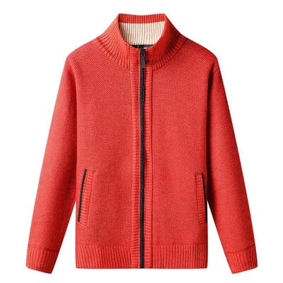 Nové jesenné pánske kardigany, svetre, kvalitné pánske hrubšie teplé kardigany, svetre, bundy, vrchné oblečenie, ležérne svetre, kabáty 4XL