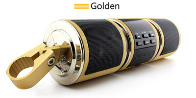 Motocikla EDR audio skaļrunis ūdensizturīgs motociklu stereo FM radio AUX USB TF karte ar Bluetooth saderīgs MP3 atskaņotājs MT487