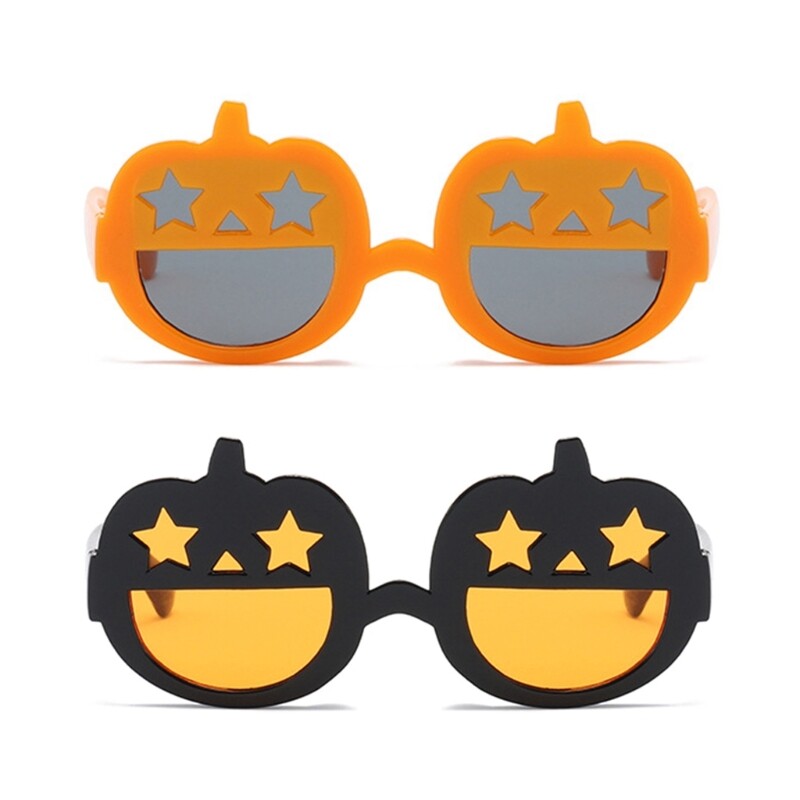 Suns saulesbrilles Smieklīgi mājdzīvnieku brilles apaļas ķirbju saulesbrilles mājdzīvnieku hipijs- suns kosplejs- ballīšu kostīms GXMA