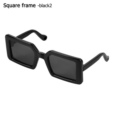 Ochelari de modă pentru pisici Rame triunghiulare Ochelari pătrați cu oglindă Multicolor Opțional Se răcește Faceți o fotografie Recuzită Accesorii pentru animale de companie