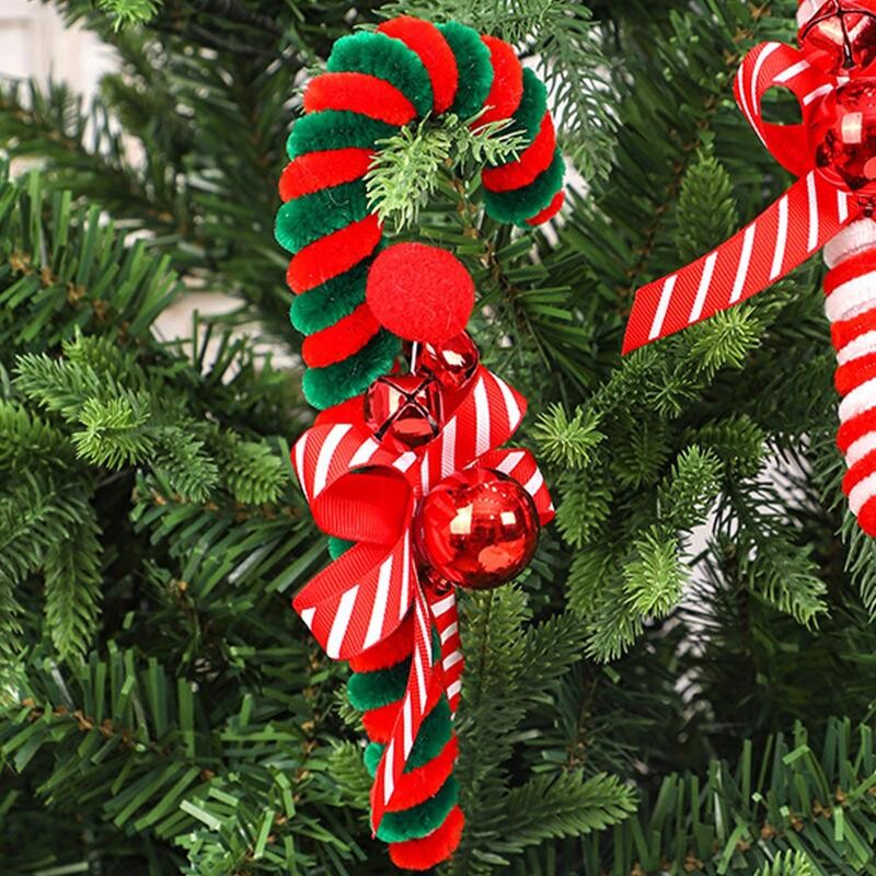 Ziemassvētku konfektes Candy Cane kulons Ziemassvētku eglītes piekārts rotājums Ziemassvētku rotājums mājām 2024 Naviadd 2025 Jaungada dāvanas