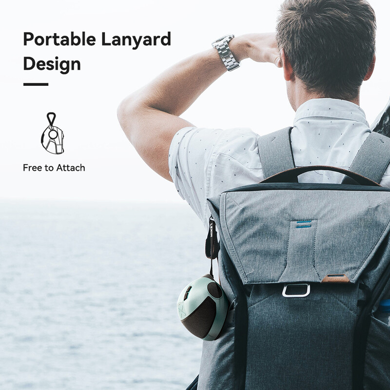 LEXIN Model-S prijenosni Bluetooth zvučnik, bežični zvučnik u stilu kacige, snažni glasni stereo zvučnici, duboki bas, IPX4 vodootporan