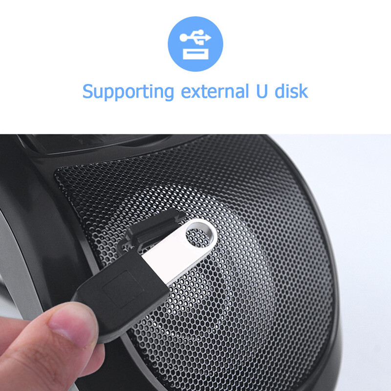 Motocikl Vodootporan Bluetooth-kompatibilan zvučnik Zvučnik MP3 Music Audio Player Sustav FM Radio USB Flash Disk Reproduciraj