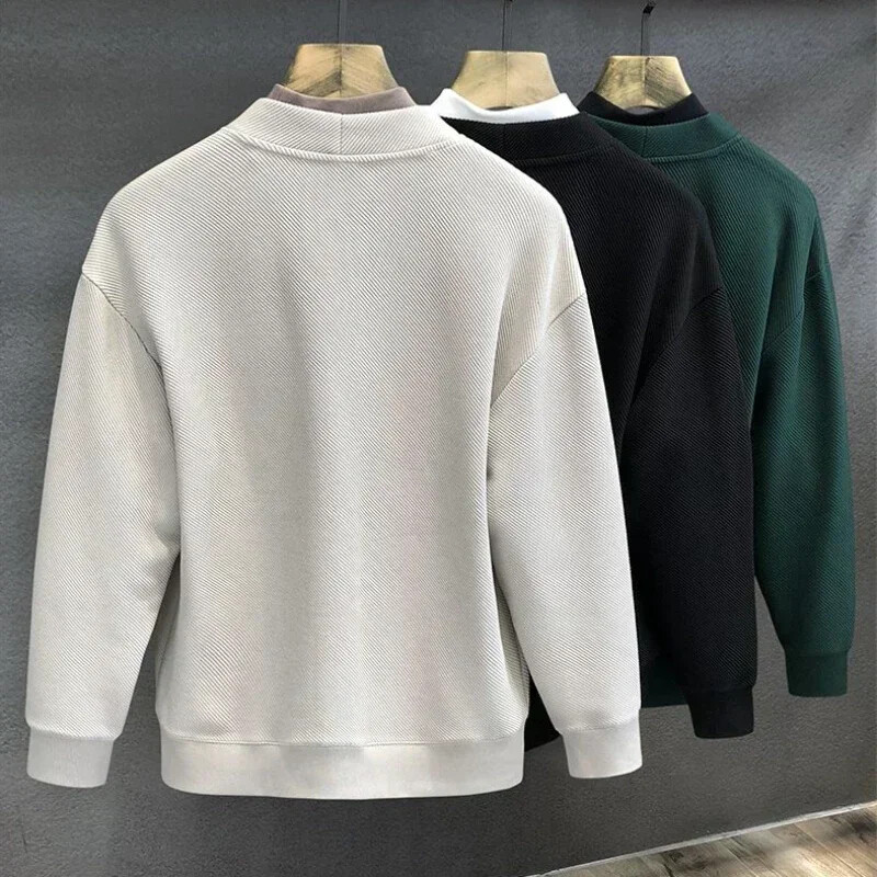 Pleteni pulover Muška ikona Poslovna muška odjeća Kardigan s V izrezom i džepovima Visokokvalitetna replika Jeftina proljeće jesen