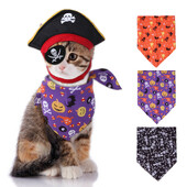 Noua haine pentru pălărie pirat pentru animale de companie de Halloween, haine de modă pentru pisici, costum pentru câini amuzant, pentru animale de companie, cosplay propa, costum pentru câine, accesorii pentru animale de companie