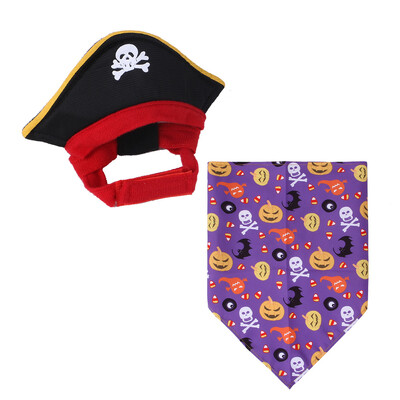 Noua haine pentru pălărie pirat pentru animale de companie de Halloween, haine de modă pentru pisici, costum pentru câini amuzant, pentru animale de companie, cosplay propa, costum pentru câine, accesorii pentru animale de companie