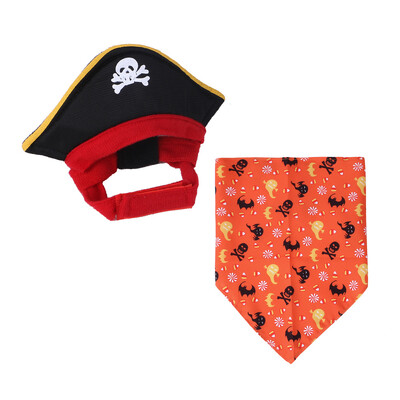 Noua haine pentru pălărie pirat pentru animale de companie de Halloween, haine de modă pentru pisici, costum pentru câini amuzant, pentru animale de companie, cosplay propa, costum pentru câine, accesorii pentru animale de companie