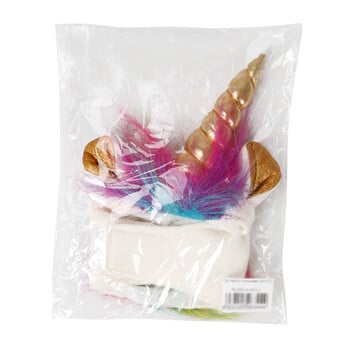 Αξεσουάρ κοστουμιών Cosplay Halloween Unicorn Hat 22-30cm για κατοικίδιο κουτάβι σκύλου γάτας