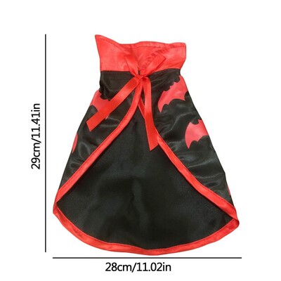 Κοστούμια γάτας Κοστούμια Cosplay για γατάκια Ρούχα σκυλιών Σχήμα μανδύας Μοτίβο νυχτερίδας για προσθήκη αποκριάτικη ατμόσφαιρα για γάτες Rabbit Doggy