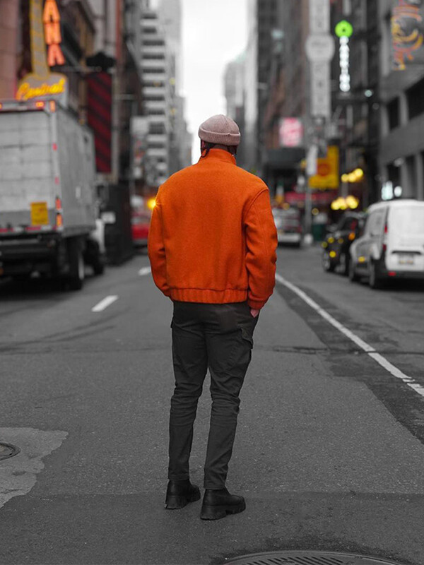 Férfi hajtókás zsebes, hosszú ujjú dzsekik Elegáns, tömör, gombokkal Alkalmi bő ruhák 2024 őszi tél férfi divatos utcai ruházat